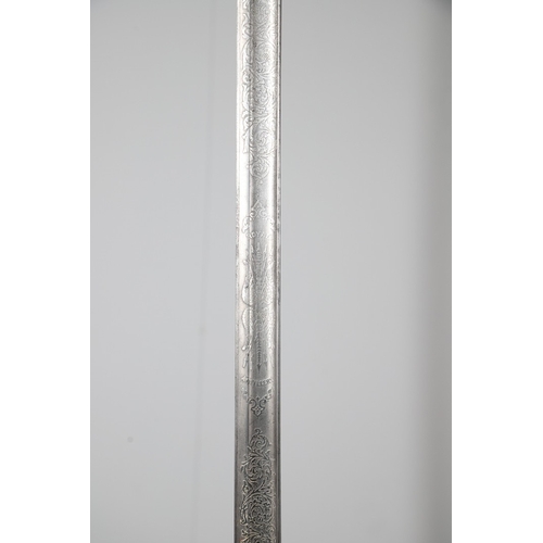 102 - A ROYAL ARTILLERY 1897 PATTERN SWORD BY WILKINSON. An 1897 Pattern Infantry Officers sword with an 8... 