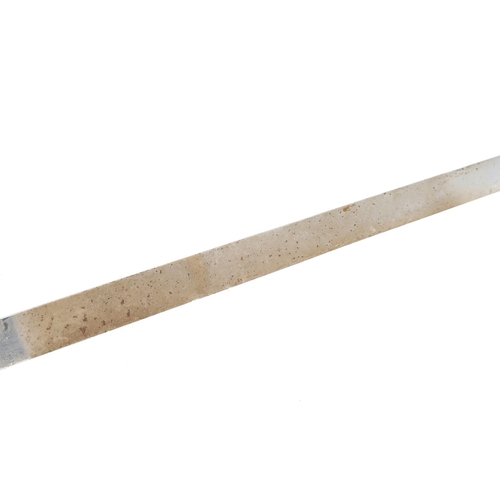 104 - A GEORGE V 1897 PATTERN SWORD. An 1897 Pattern Infantry Officers sword with an 83 cm pointed unsharp... 