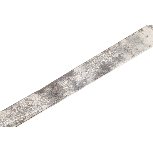107 - A GEORGE V MIDSHIPMAN'S DIRK BY ARMY AND NAVY COOPERATIVE SOCIETY. With a 45.5 cm tapering blade wit... 