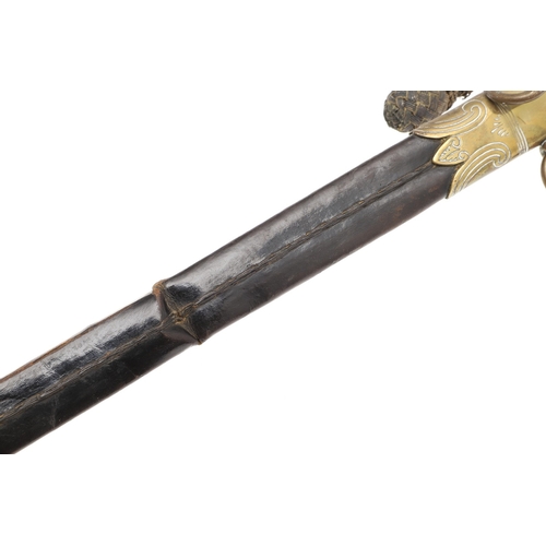 107 - A GEORGE V MIDSHIPMAN'S DIRK BY ARMY AND NAVY COOPERATIVE SOCIETY. With a 45.5 cm tapering blade wit... 