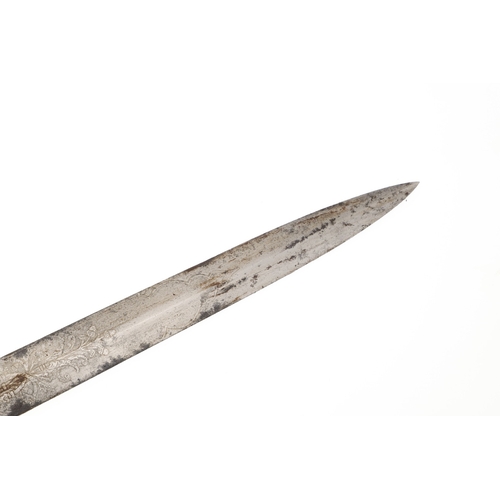 108 - AN EDWARD VII MIDSHIPMAN'S DIRK BY GIEVE, MATTHEWS AND SEAGRIVE. With a 45.5 cm tapering blade with ... 