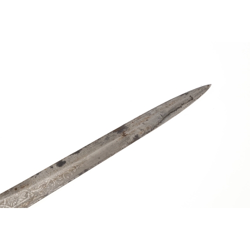 108 - AN EDWARD VII MIDSHIPMAN'S DIRK BY GIEVE, MATTHEWS AND SEAGRIVE. With a 45.5 cm tapering blade with ... 