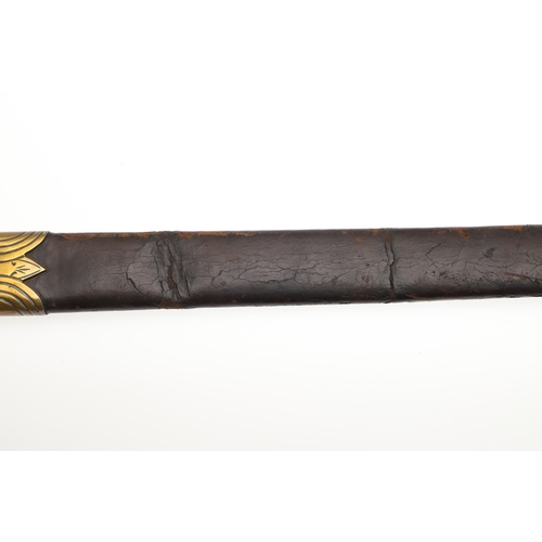 108 - AN EDWARD VII MIDSHIPMAN'S DIRK BY GIEVE, MATTHEWS AND SEAGRIVE. With a 45.5 cm tapering blade with ... 