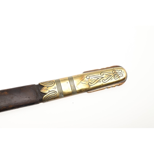 108 - AN EDWARD VII MIDSHIPMAN'S DIRK BY GIEVE, MATTHEWS AND SEAGRIVE. With a 45.5 cm tapering blade with ... 