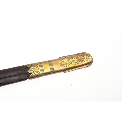 108 - AN EDWARD VII MIDSHIPMAN'S DIRK BY GIEVE, MATTHEWS AND SEAGRIVE. With a 45.5 cm tapering blade with ... 