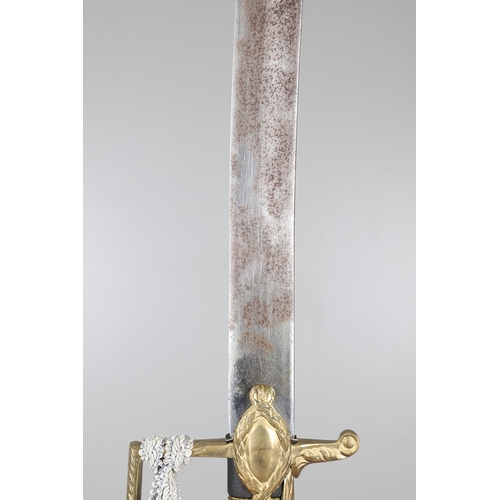 116 - A POLISH 1921/22 PATTERN CAVALRY OFFICERS SABRE. With a 77cm curved and pointed blade decorated with... 