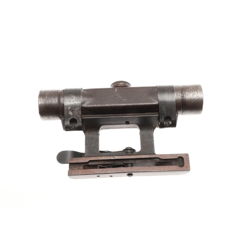 74 - A GERMAN ARMY/WAFFEN-SS ZFA SNIPER'S TELESCOPIC SIGHT. A telescopic sight for the G.43n rifle , mark... 