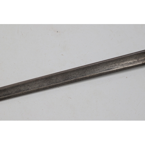 79 - A 1796 PATTERN INFANTRY OFFICER'S SWORD. With an 80.5 cm straight, pointed, fullered blade. Double s... 