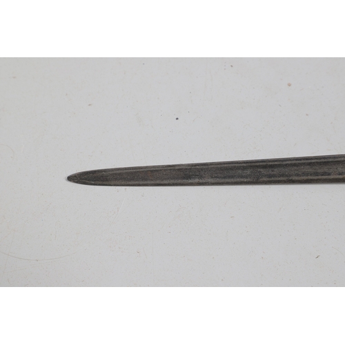 79 - A 1796 PATTERN INFANTRY OFFICER'S SWORD. With an 80.5 cm straight, pointed, fullered blade. Double s... 