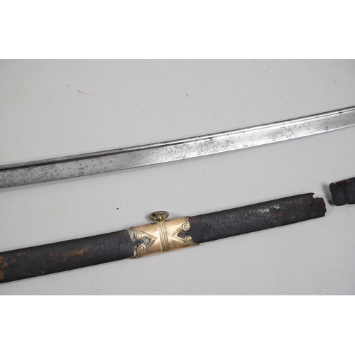 90 - A FINE GEORGE IV 1822 PATTERN SANDHURST PRESENTATION SWORD BY PROSSER, DATED 1822. A presentation sw... 