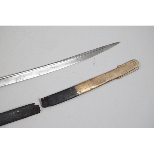 90 - A FINE GEORGE IV 1822 PATTERN SANDHURST PRESENTATION SWORD BY PROSSER, DATED 1822. A presentation sw... 