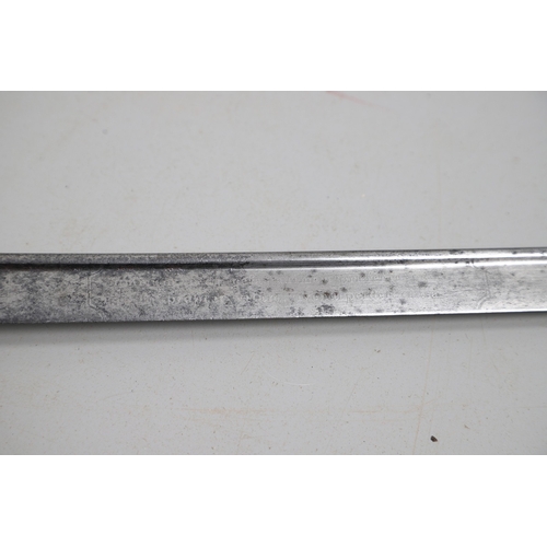 90 - A FINE GEORGE IV 1822 PATTERN SANDHURST PRESENTATION SWORD BY PROSSER, DATED 1822. A presentation sw... 