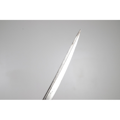 90 - A FINE GEORGE IV 1822 PATTERN SANDHURST PRESENTATION SWORD BY PROSSER, DATED 1822. A presentation sw... 