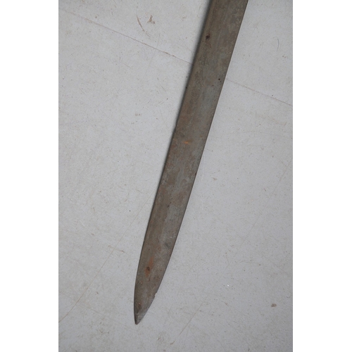 94 - AN 1834 PATTERN VICTORIAN FIRST LIFE GUARDS OFFICER'S SWORD. With a 94 cm straight blade with shallo... 