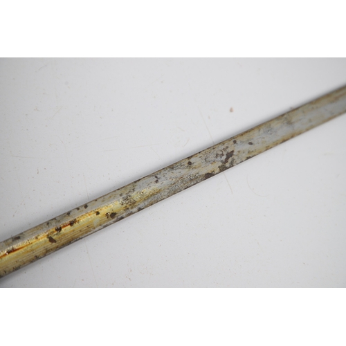 98 - A VICTORIAN 1854 PATTERN SWORD AND SCABBARD BY CATER AND CO. An 1854 pattern sword with an 83 cm sle... 