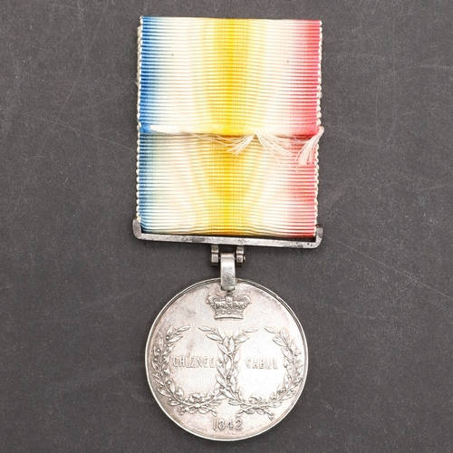 802 - A GHUZNEE CABUL 1842 MEDAL TO THE FIRST TROOP HORSE BRIGADE. A Ghuznee Cabul medal for the 1st Afgha... 
