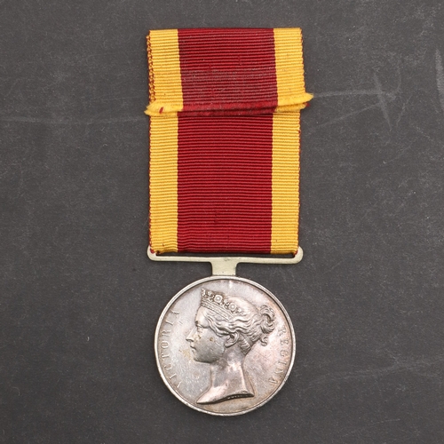805 - A CHINA WAR MEDAL 1842 TO THE 98TH REGIMENT OF FOOT. A China War Medal 1842 named to George Palmer 9... 