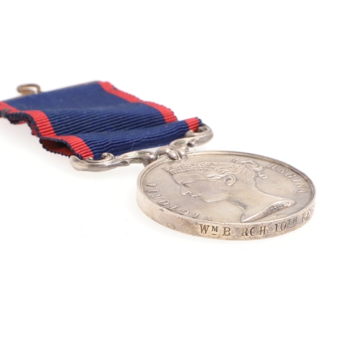 811 - A SUTLEJ MEDAL 1845-46 FOR SOBRAON TO THE 10TH REGIMENT. A Sutlej medal, the exurge of the reverse f... 