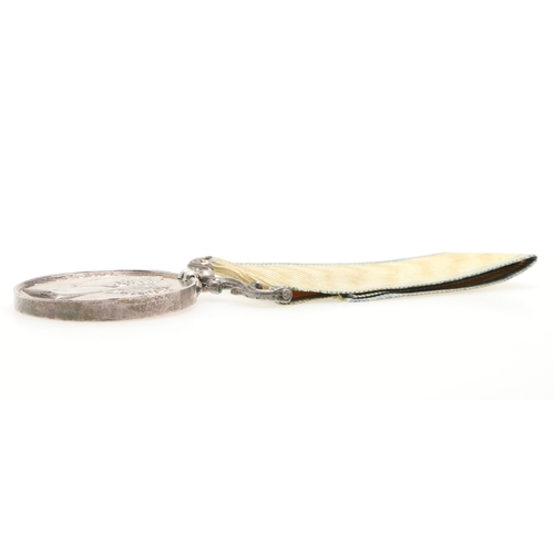 821 - A BALTIC MEDAL 1856. A Baltic Medal, 1856, unnamed as issued. On original ribbon.