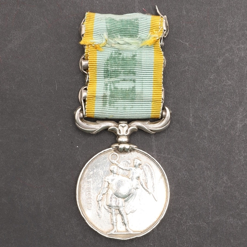 826 - A THREE CLASP CRIMEA WAR MEDAL TO A 5TH DRAGOON GUARDS CHARGER WITH THE HEAVY BRIGADE. A Crimea 1854... 