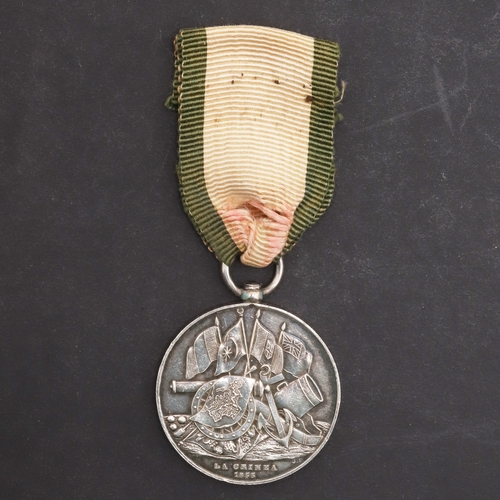 831 - A TURKISH CRIMEA MEDAL, 'LA CRIMEA', POSSIBLY BY HUNT AND ROSKELL. A Turkish Crimea medal, marked to... 