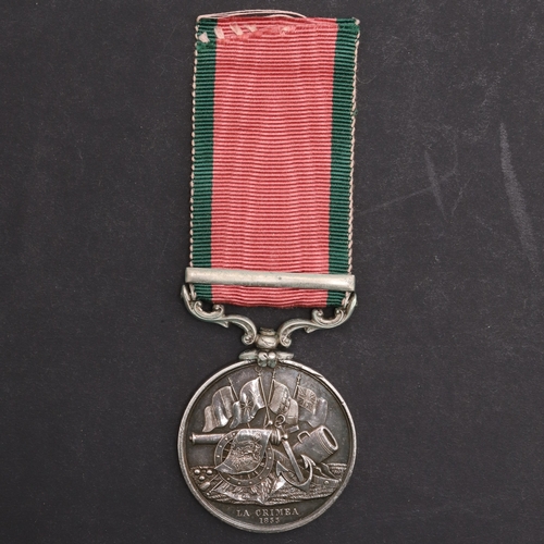 832 - A TURKISH CRIMEA MEDAL, 'LA CRIMEA', POSSIBLY BY HUNT AND ROSKELL. A Turkish Crimea medal, marked to... 