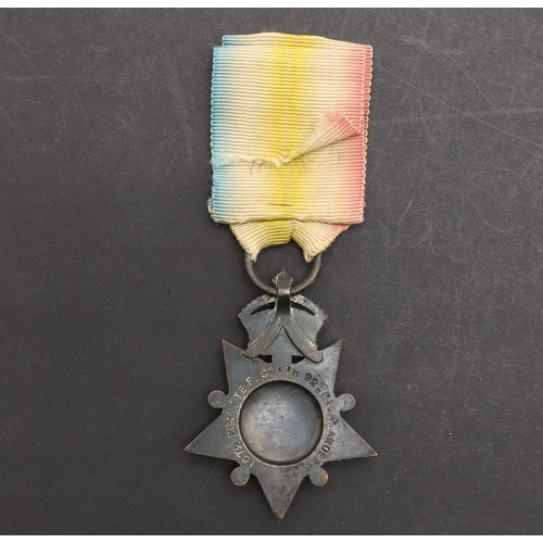 844 - A KABUL TO KANDAHAR STAR NAMED TO A SEVERELY WOUNDED MAN WITH THE GORDON HIGHLANDERS. A Kabul to Kan... 
