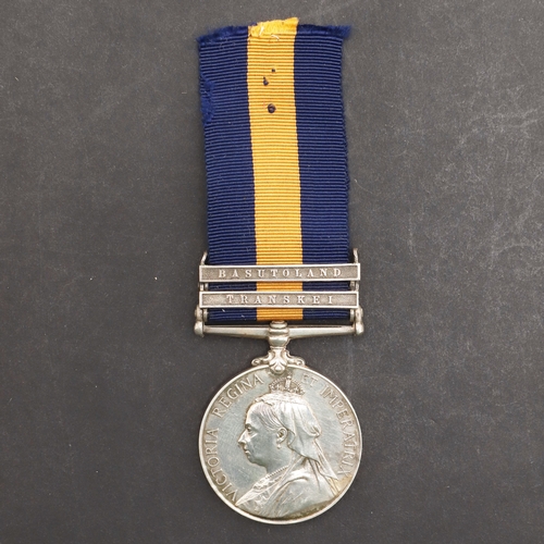 845 - A TWO CLASP CAPE OF GOOD HOPE GENERAL SERVICE MEDAL 1880-97 TO THE C.T. RANGERS. A Cape of Good Hope... 