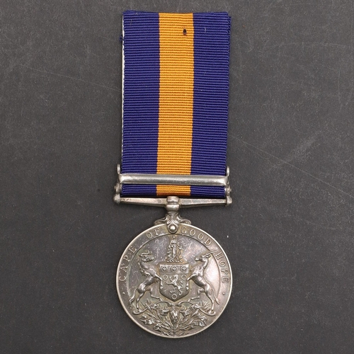 846 - A CAPE OF GOOD HOPE GENERAL SERVICE MEDAL 1880-1897 WITH BASUTOLAND CLASP TO A SURGEON WITH THE 3RD ... 