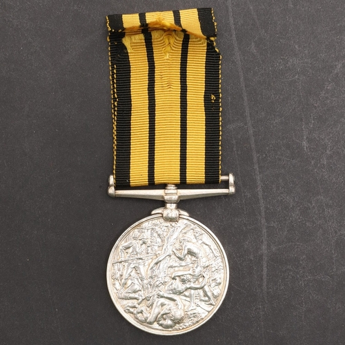 851 - AN EAST AND WEST AFRICA MEDAL 1892 FOR M'WELE 1895-6 TO THE 24TH BOMBAY INFANTRY. An East and West A... 