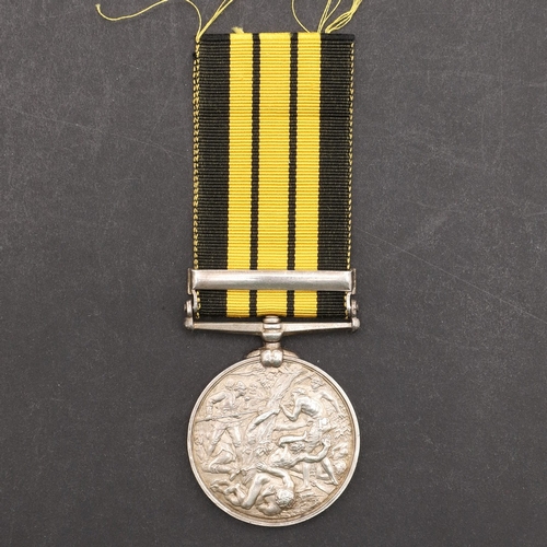 852 - AN EAST AND WEST AFRICA MEDAL WITH 1897-98 CLASP TO THE GOLD COAST CONSTABULARY. An East and West Af... 