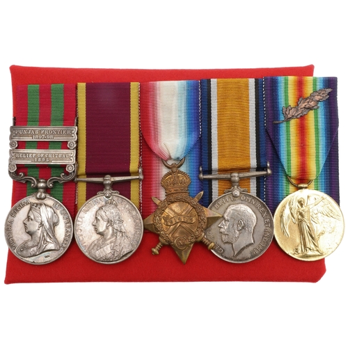948 - AN INDIA, CHINA AND FIRST WORLD WAR GROUP OF FIVE TO THE ROYAL ARMY MEDICAL CORPS. A group of five c... 
