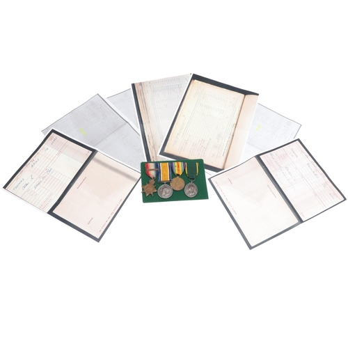 966 - A FIRST WORLD WAR GROUP OF FOUR TO THE ROYAL ARMY MEDICAL CORPS. A Great War group of four comprisin... 