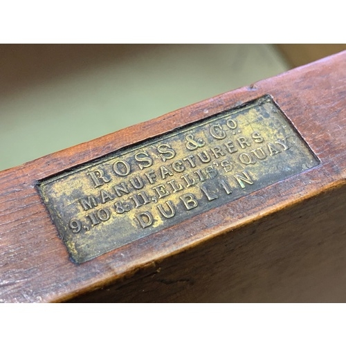 31 - MILITARY CHEST OF DRAWERS BY ROSS AND CO DUBLIN