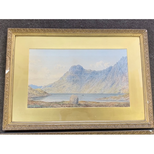 49 - WILLIAM TAYLOR LONGMIRE (BRITISH 1841-1914) PAIR OF WATER COLOURS, each approx. 42 x 26 cm