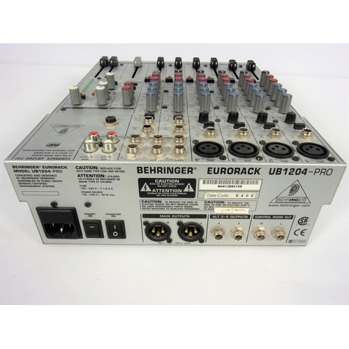 327 - EURORACK UB1204-PRO WITH PREMIUM MIKE PREAMPS