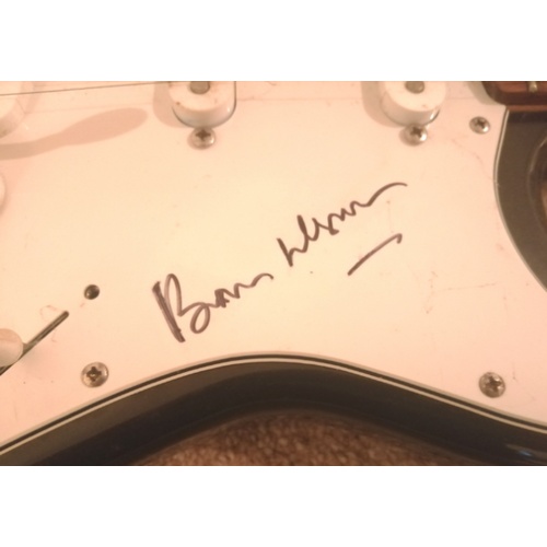 340 - VINTAGE GUITAR SIGNED BY BRIAN WILSON OF THE BEACH BOYS