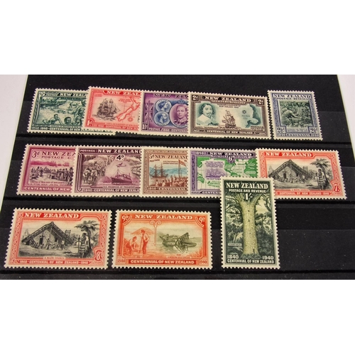 680 - STAMPS, NEW ZEALAND 1940 CENTENARY SET MM SG613-625 CAT £70 RES £15