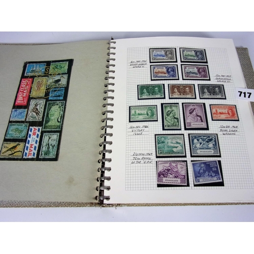 717 - STAMPS : BUFF MULTO ALBUM, MALAWI BOTSWANA AND ZIMBABWE