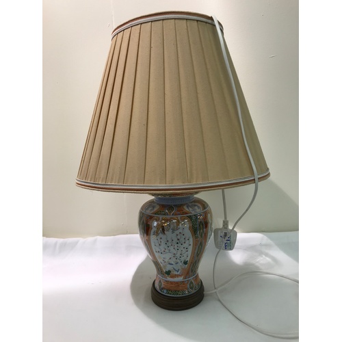 278 - PORCELAIN LAMP