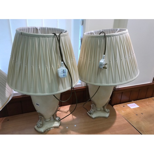 842 - PAIR OF TABLE LAMPS