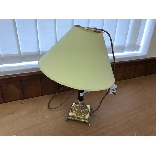 874 - BRASS LAMP