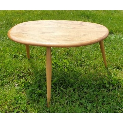 181 - ERCOL STYLE 'BLONDE' COFFEE TABLE