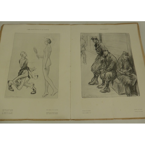 191 - HET TOPPUNT DER BESCHAVING DATED 1915 WITH LOUIS RAEMAEKERS ILLUSTRATIONS