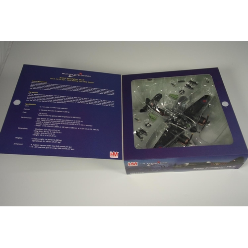 119 - HM HOBBYMASTER HM 2307 MODELS BRISTOL BEAUFIGHTER MKII 29 SQN BAMBI 1:72 SCALE BOXED MODEL