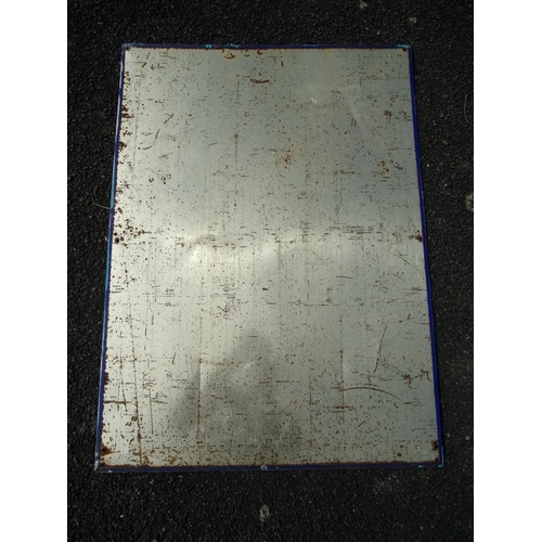 20 - TIN ADVERTISING SIGN MICHELIN FEATURING ROAD MAP OF GB. MARKED REPRO FROM 1975 EDITION
APPROX 25 INS... 