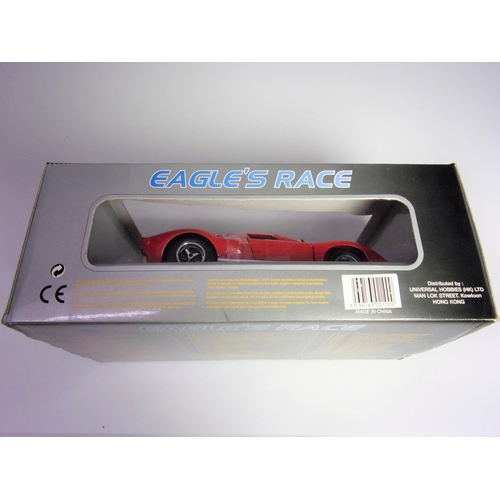276 - 1-18 SCALE DIE CAST MODEL BY EAGLES RACE FORD GT 40 STREET VERSION DISTRIBUTED BY UNIVERSAL HOBBIES