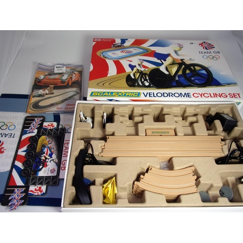 Scalextric velodrome hotsell cycling set