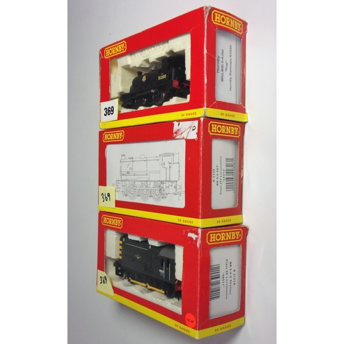 369 - HORNBY 0-4-0ST MODEL NUMBER R2960 PUG CLASS 51200 IN WRONG BOX TOGETHER WITH R2326 BR 0-6-0ST CLASS ... 