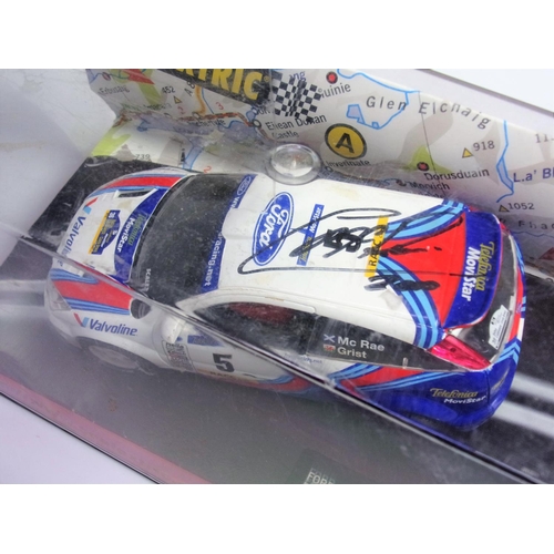 427 - SCALEXTRIC 6026 FORD FOCUS WRC MONTE CARLO 98 THE CAR BEING V5 FMC MCRAE AND GRIST THE VEHICLE APPEA... 